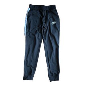 Vintage Nike Men’s Fleece Lined Joggers Blue Label Size Medium